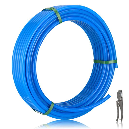1/2" 200ft PEX-B Pipe (Blue & Cutter)