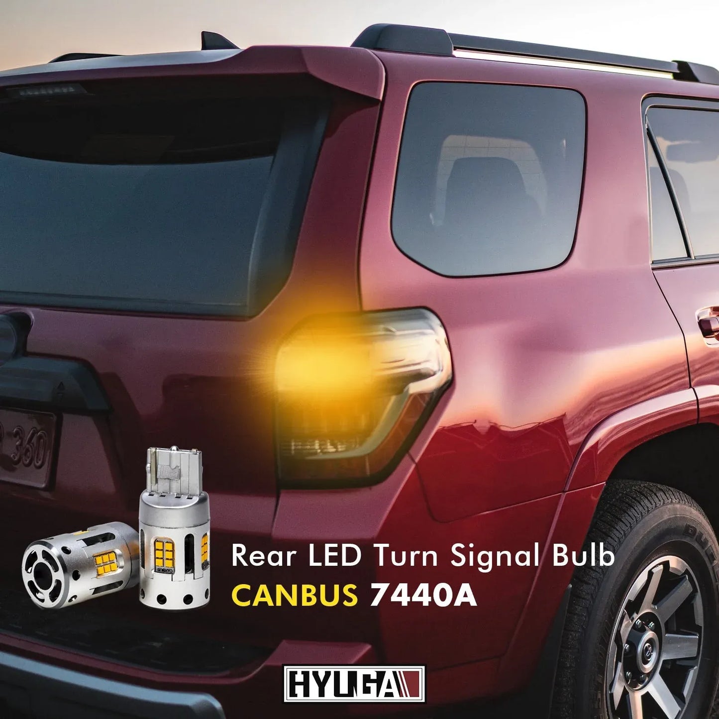 Compatible with 2014-2020 TOYOTA 4Runner Whole LED Replacement Package (low high beam headlight, fog light, turn signal, interior light...)
