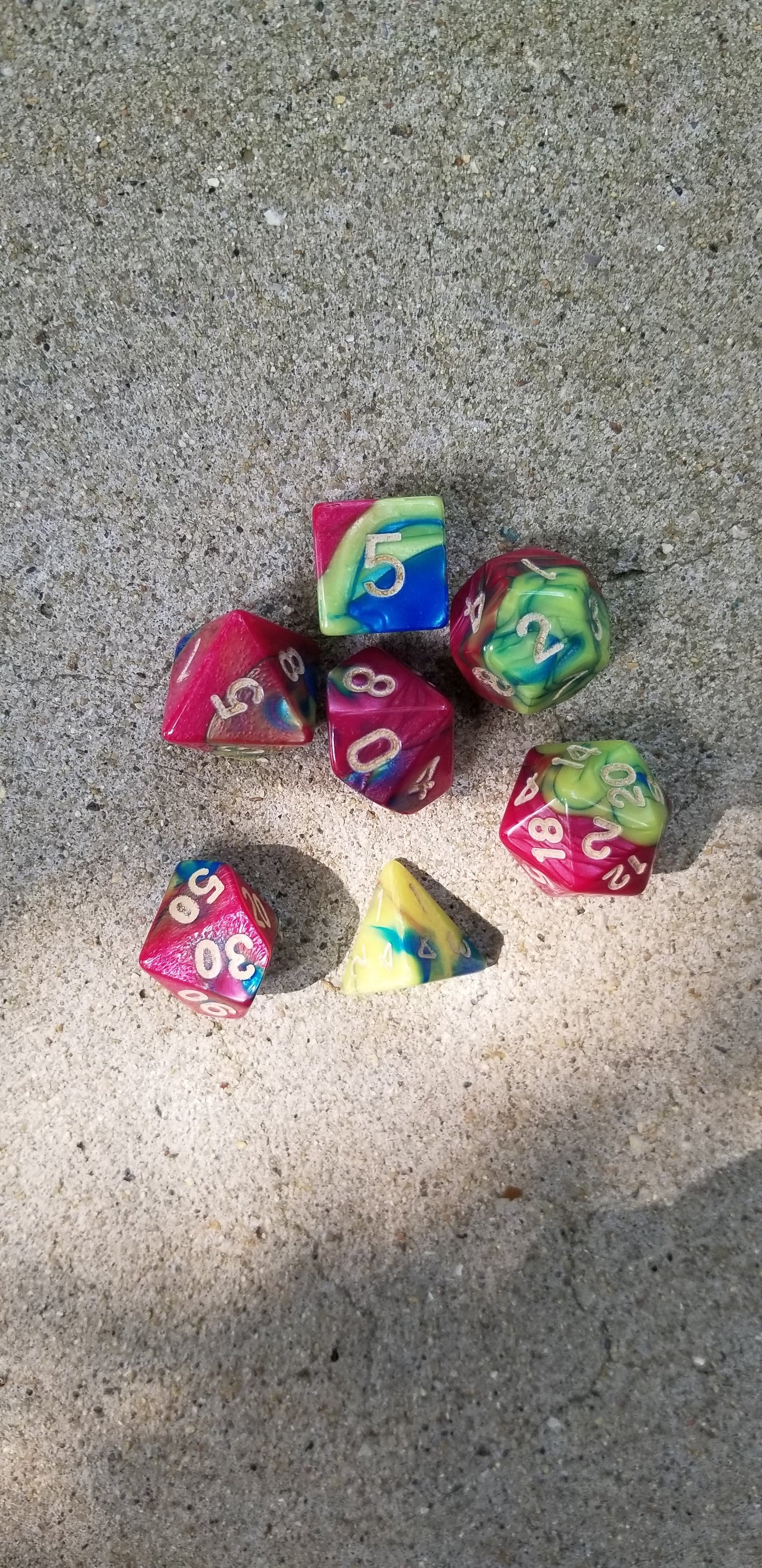 "The Macaw" 7-Dice Set BD1001