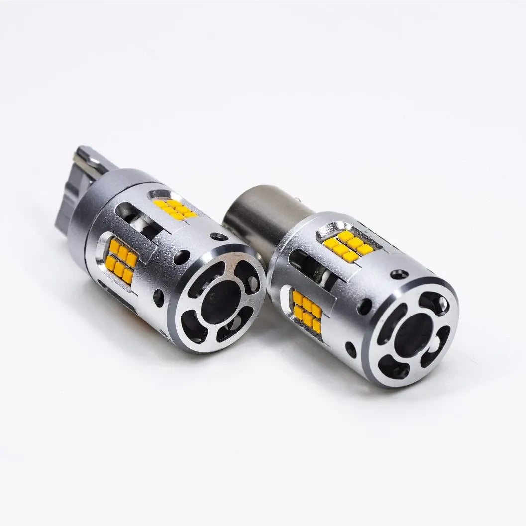 PA 2x FanBoost LED Turn Signal Bulb | Anti Hyper Flash CANBus hyperflash free (Pack of 2)