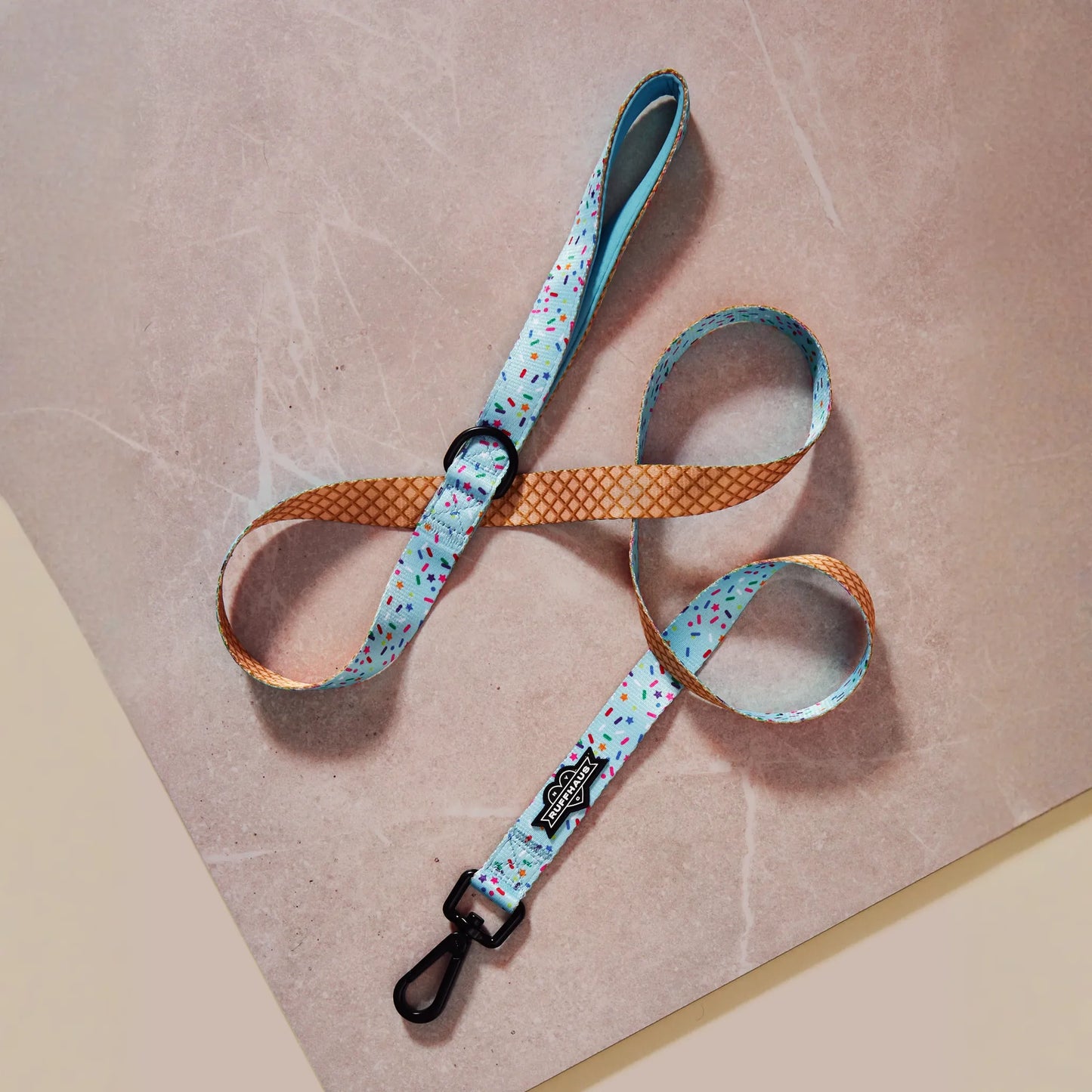 Sprinkle Me Blue Dog Leash