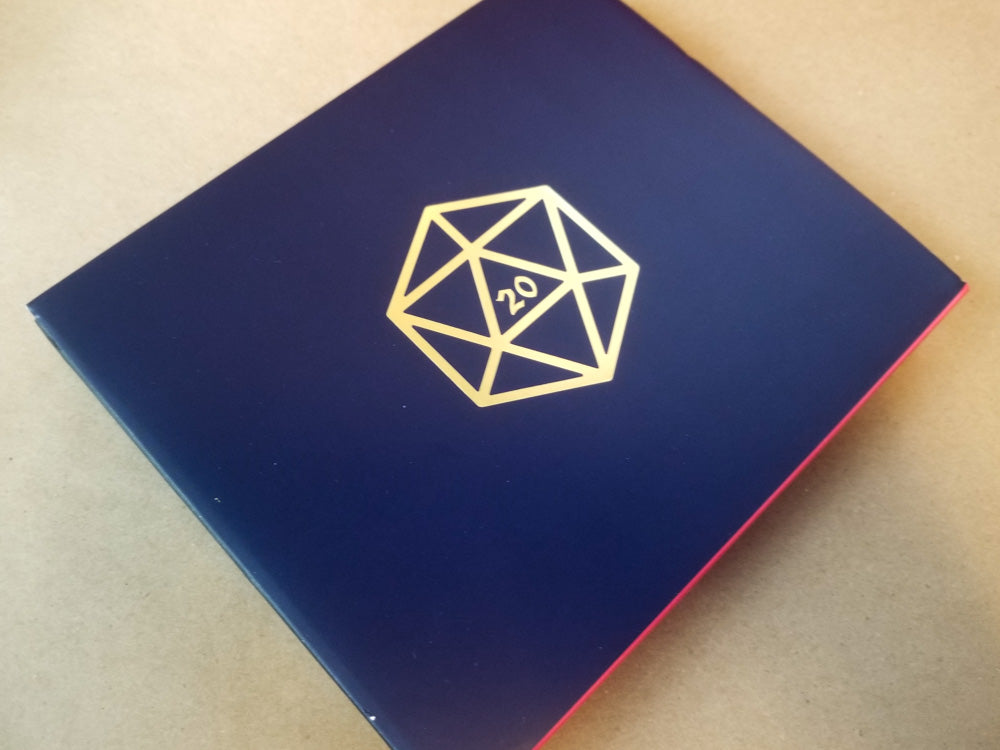 (Resin) 7-Dice Sets Gift Box | 5 Sets, Different Colors, Dungeons & Dragons Dice