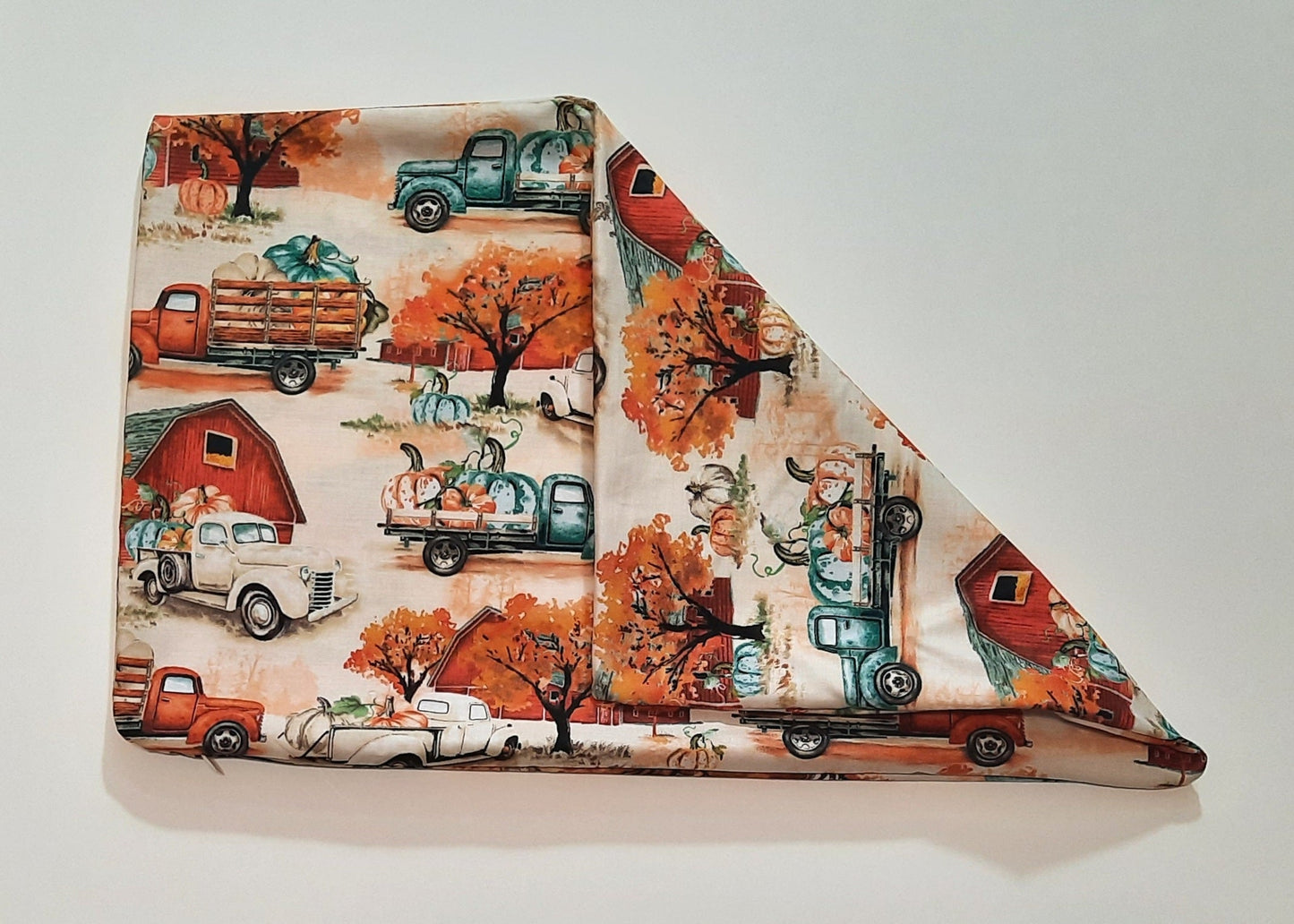 12"x18" Travel Pillow Cover. Fall/Thanksgiving.