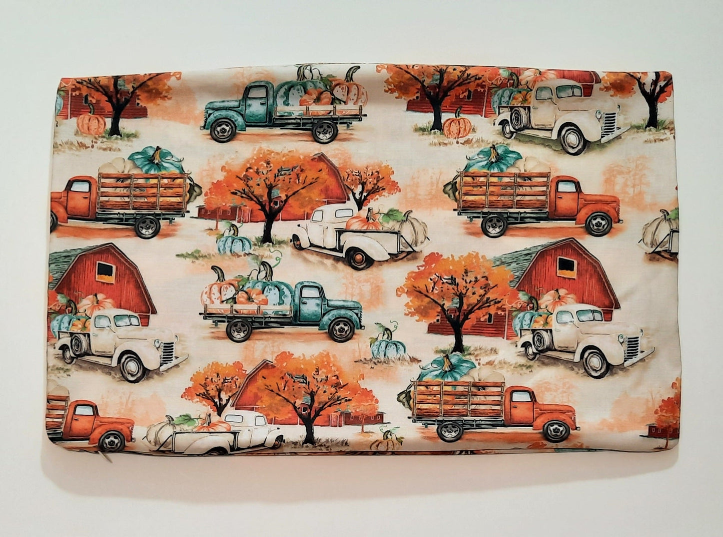 12"x18" Travel Pillow Cover. Fall/Thanksgiving.