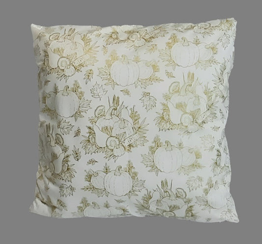 Thanksgiving, Fall, Harvest pillow cover: Size: 18"x18"