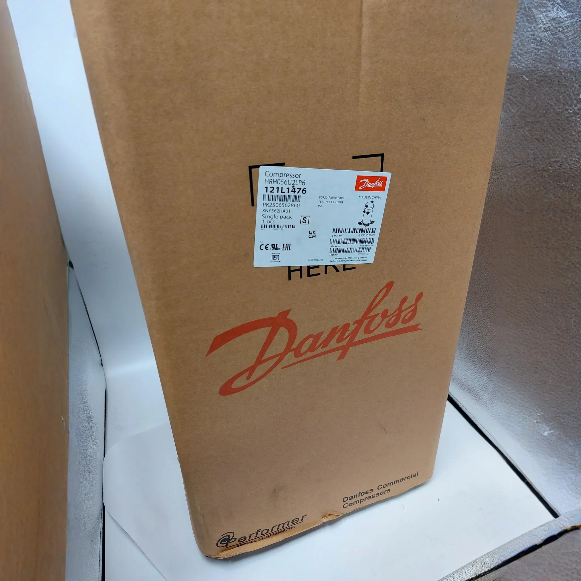Danfoss HRH056U2LP6 Scroll Compressor