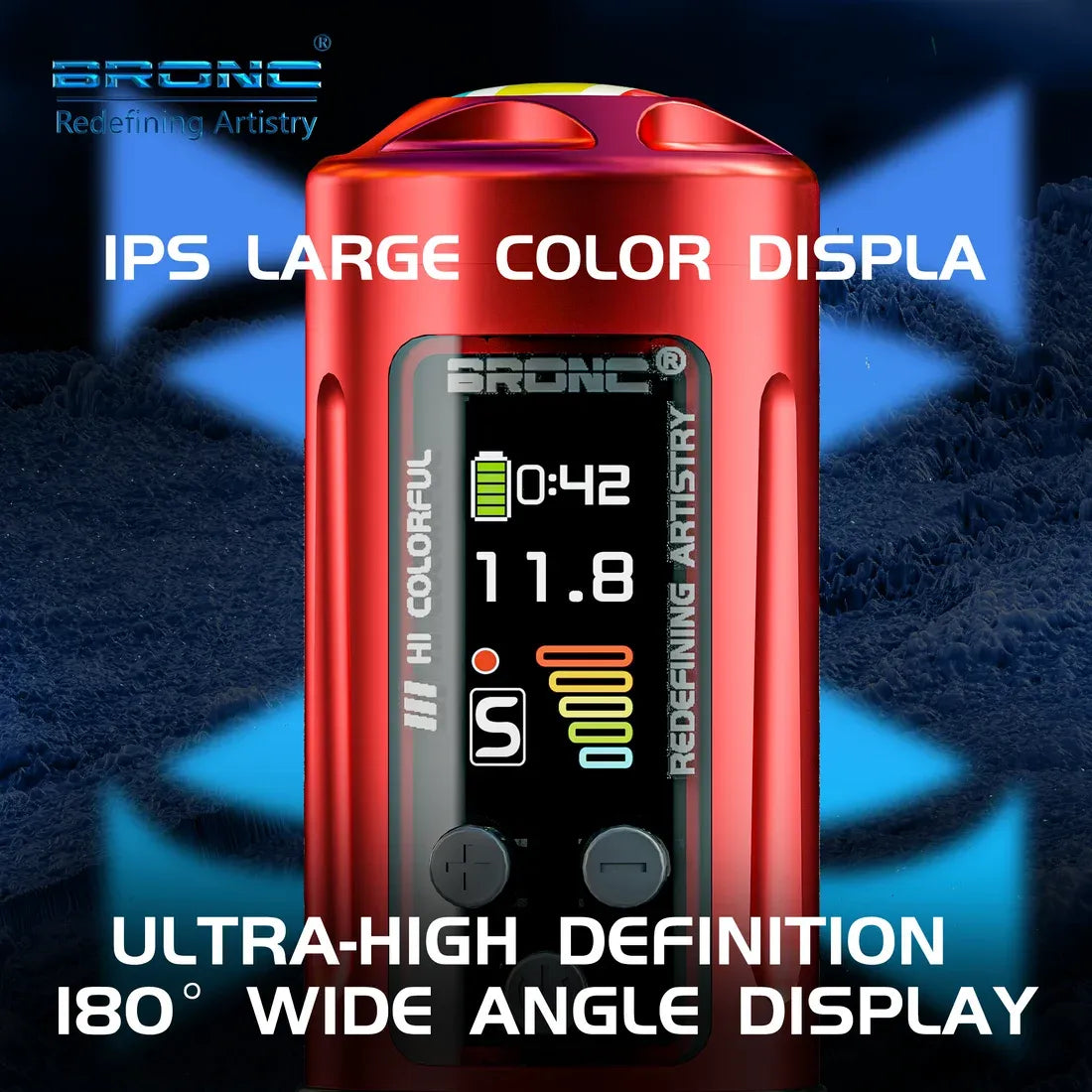 Red / 2 Batteries