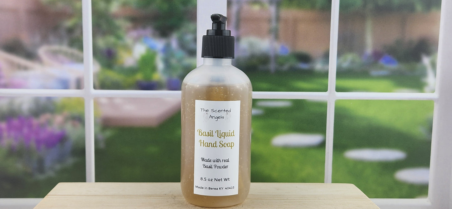 Basil Exfoliating Hand Soap