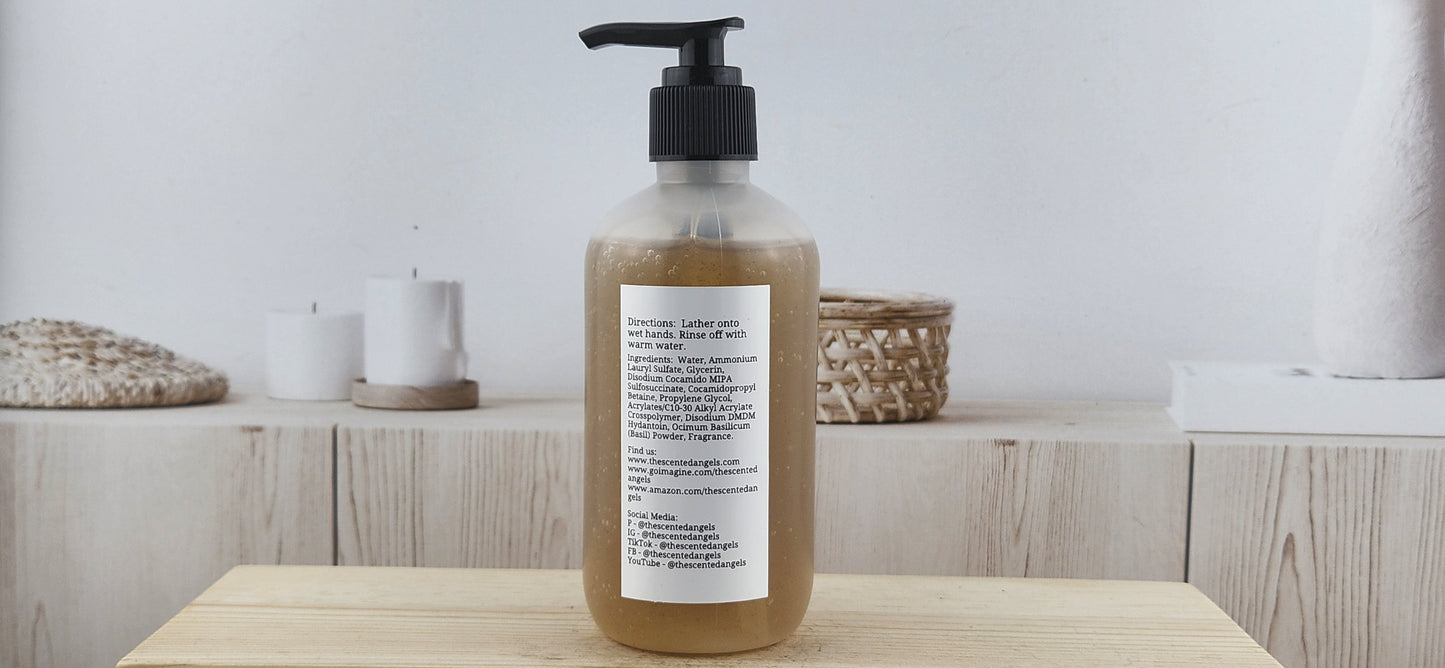 Basil Exfoliating Hand Soap