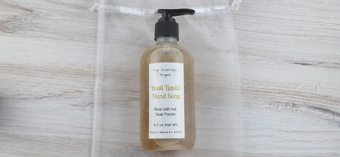 Basil Exfoliating Hand Soap