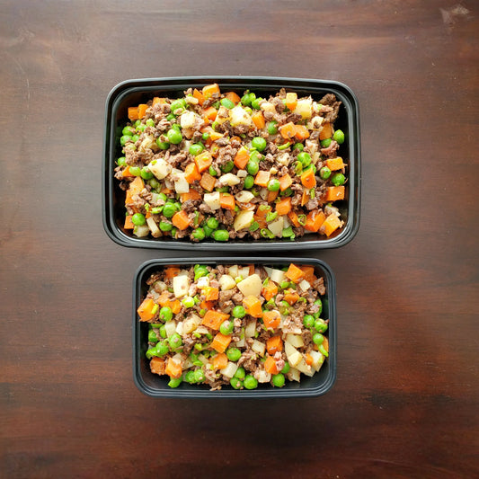Small Breed - Bountiful Beef,  case includes 30, 4oz meals
