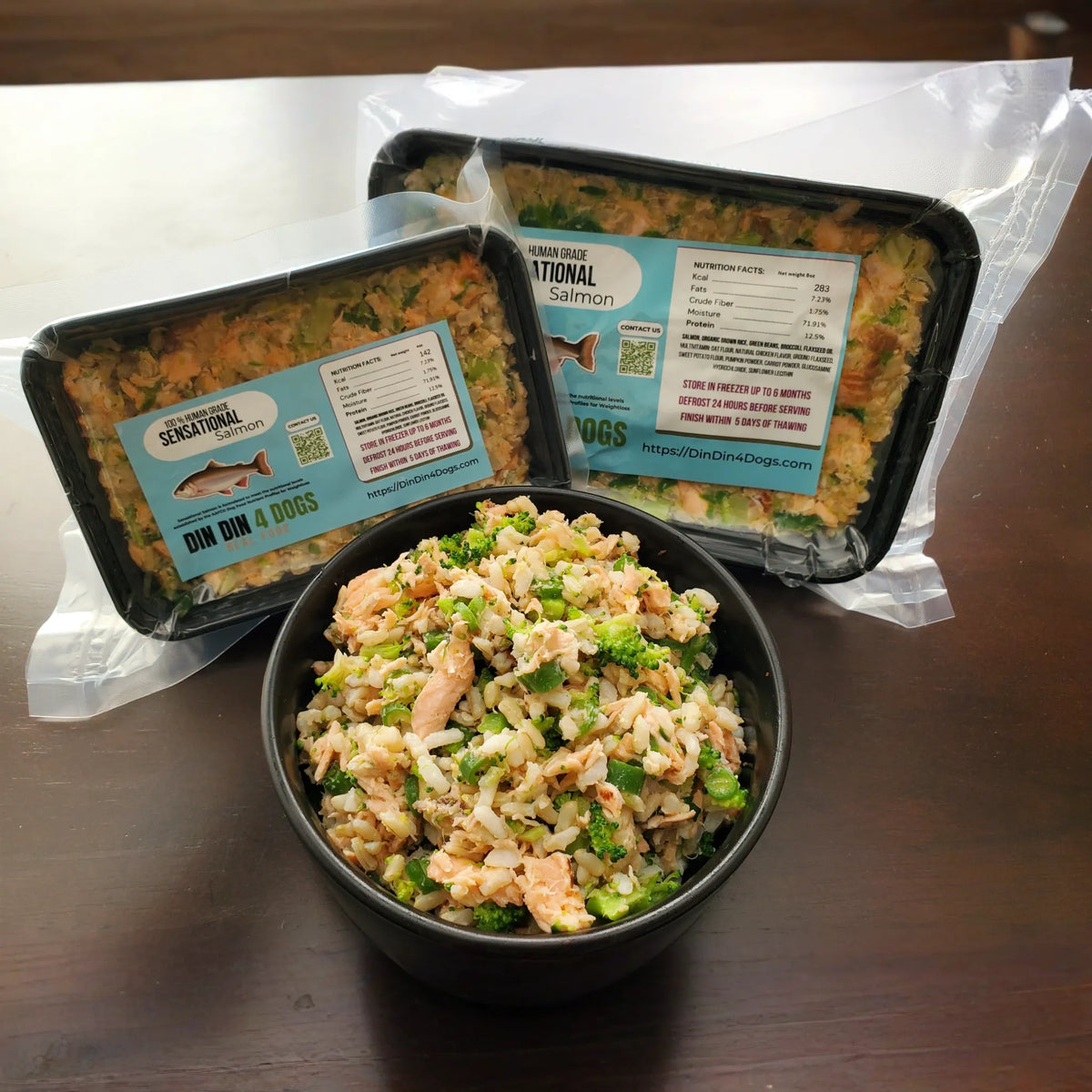 Chicken and Salmon Combo - case includes 24, 8oz meals