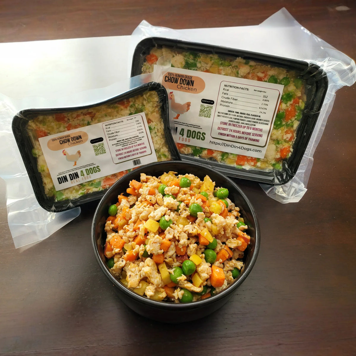 Chicken and Turkey  Combo - case includes 24, 8oz meals
