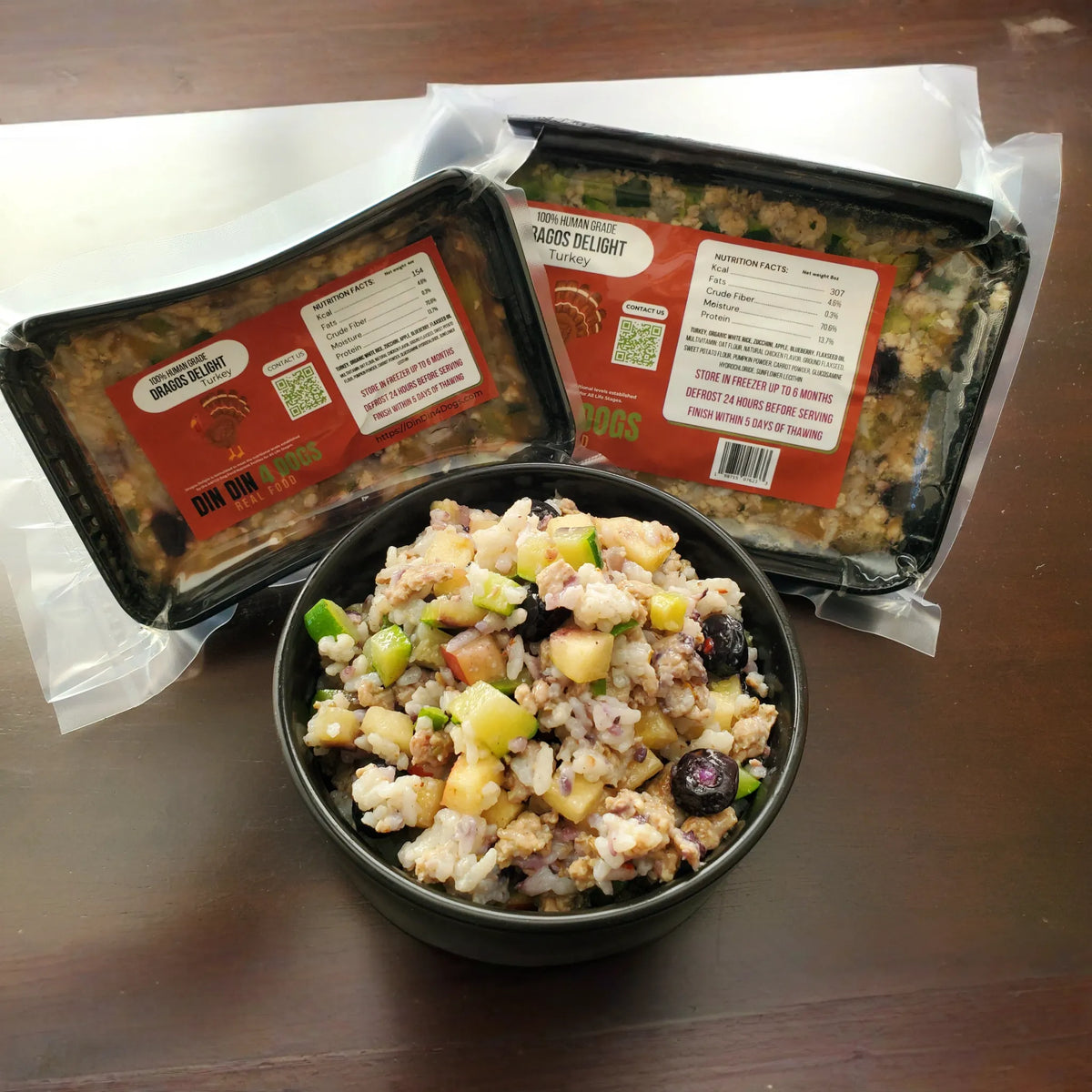 Chicken and Turkey  Combo - case includes 24, 8oz meals