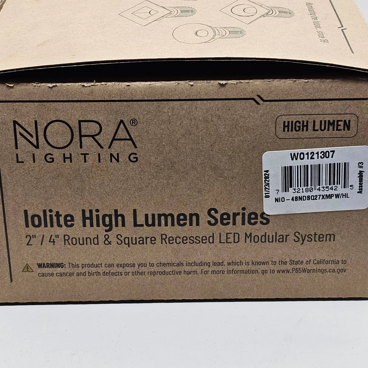 NORA LIGHTING Lolite 4" LED Square Recessed Trim 1000 Lumens - 🆕 New Arrivals, All Products, Products from PayWut, 🏡 Home + Garden - Little Red General Store
