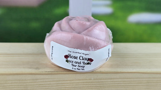 Rose Clay Facial and Body Bar Soap - 5 oz