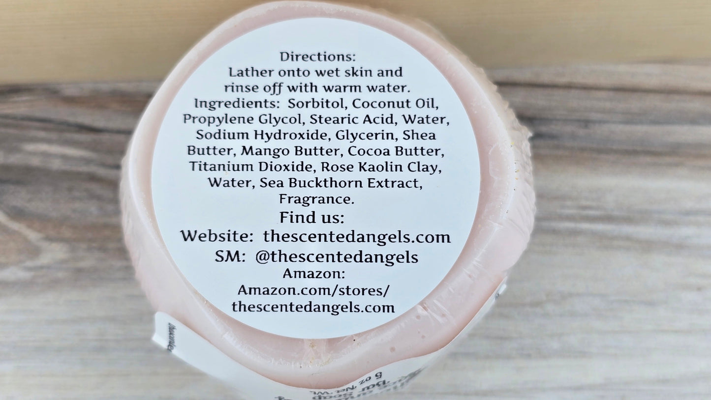 Rose Clay Facial and Body Bar Soap - 5 oz