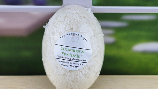 Conditioning Shampoo and Conditioner Bar Cucumber & Fresh Mint