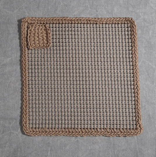 Jar Gripper with Magnet: Beige/Tan