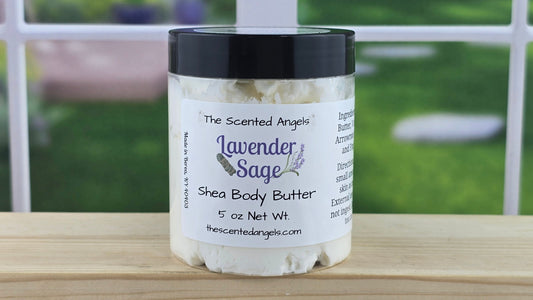 TSA Handmade Lavender Sage Whipped Shea Body Butter