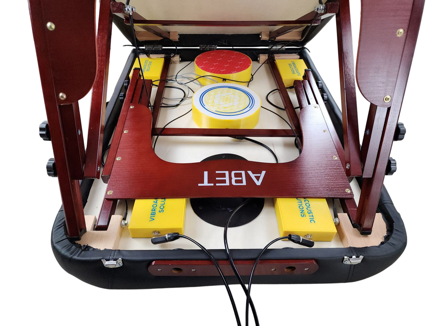 Vibroacoustic Therapy Massage Table – 2x50Watt + 6x15Watt Transducers