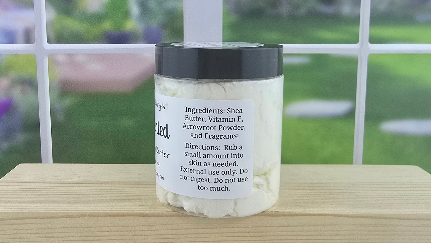 TSA Handmade Unscented Whipped Shea Body Butter