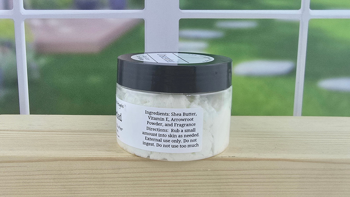 TSA Handmade Unscented Whipped Shea Body Butter