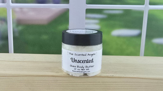 TSA Handmade Unscented Whipped Shea Body Butter