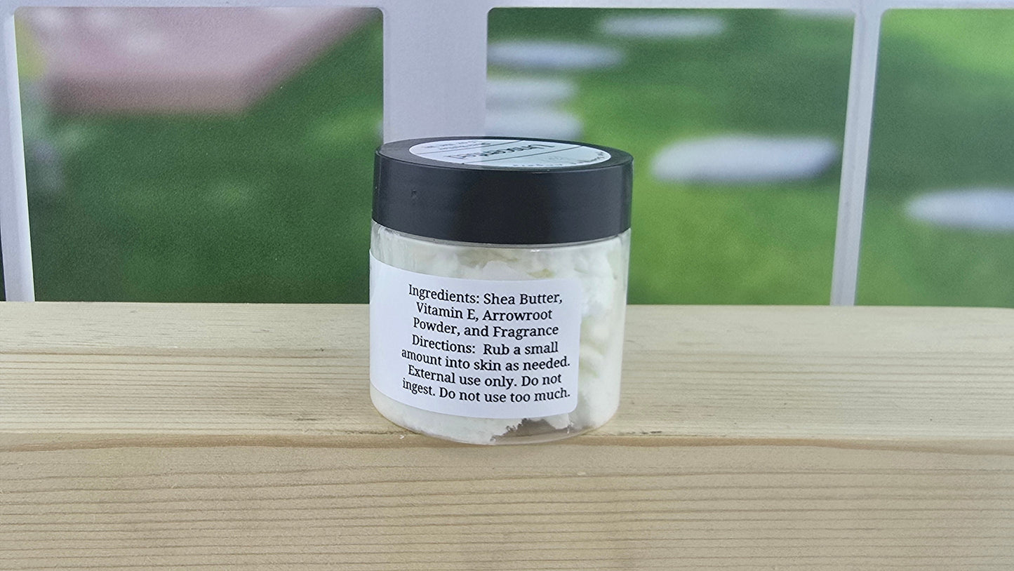 TSA Handmade Unscented Whipped Shea Body Butter