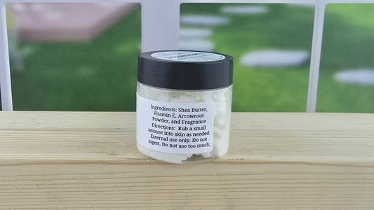 TSA Handmade Unscented Whipped Shea Body Butter