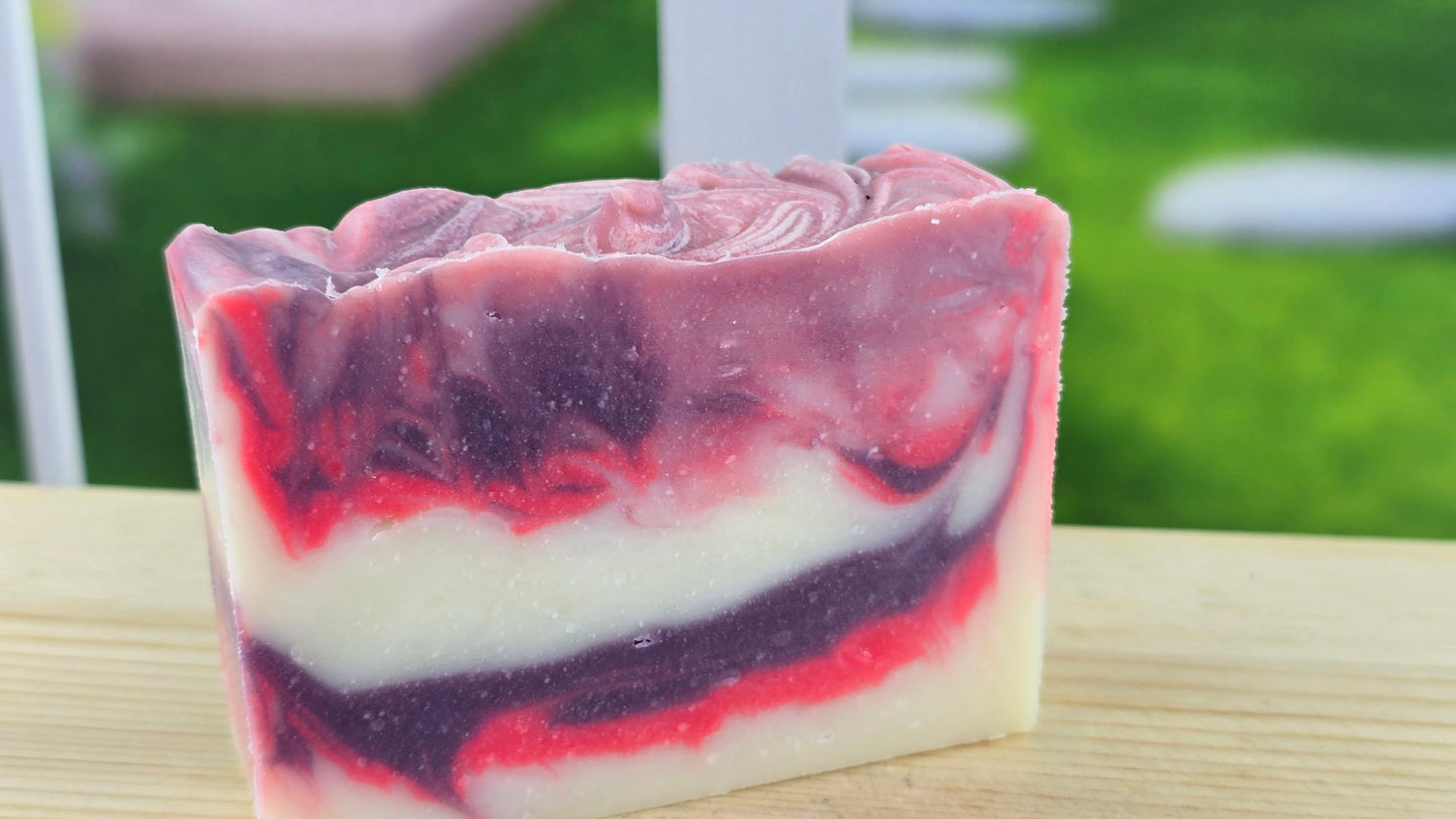 TSA Handmade Black Raspberry Vanilla Cold Process Soap