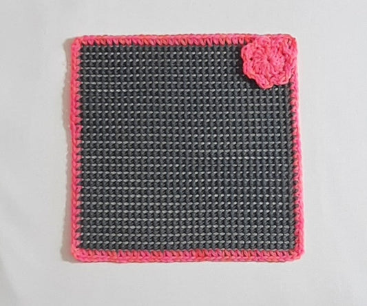 Jar Gripper with Magnet: Grey/Bright Pink, Orange