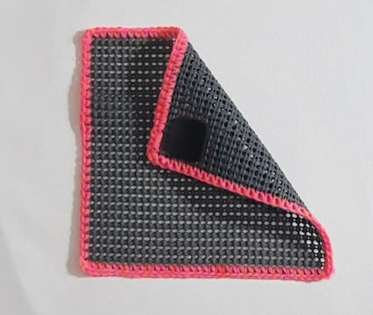 Jar Gripper with Magnet: Grey/Bright Pink, Orange
