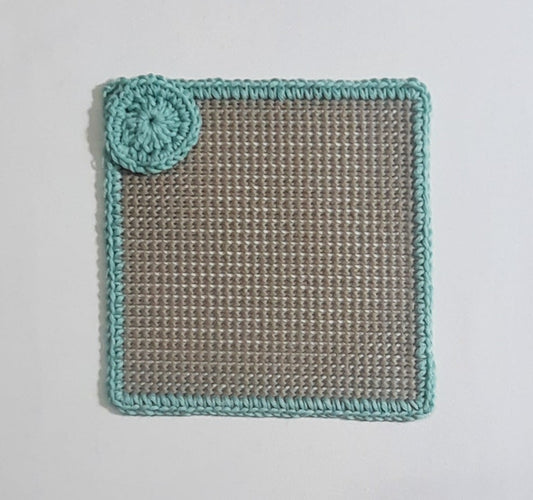 Jar Gripper with Magnet: Beige/mint green