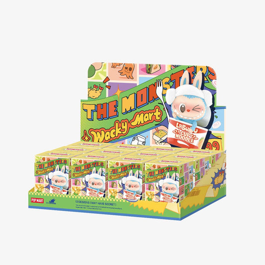 POPMart THE MONSTERS Wacky Mart Series Blind Box - LABUBU Designer Toy Collectible Figure
