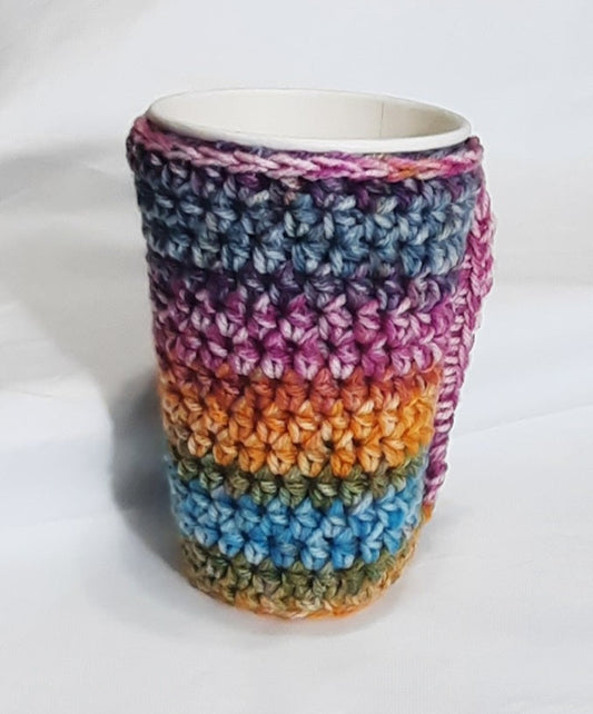 Cup Cozy: Rainbow