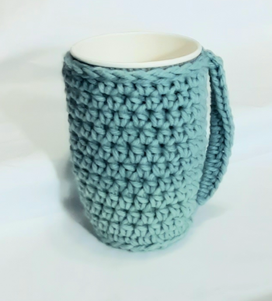 Cup Cozy: Mint green