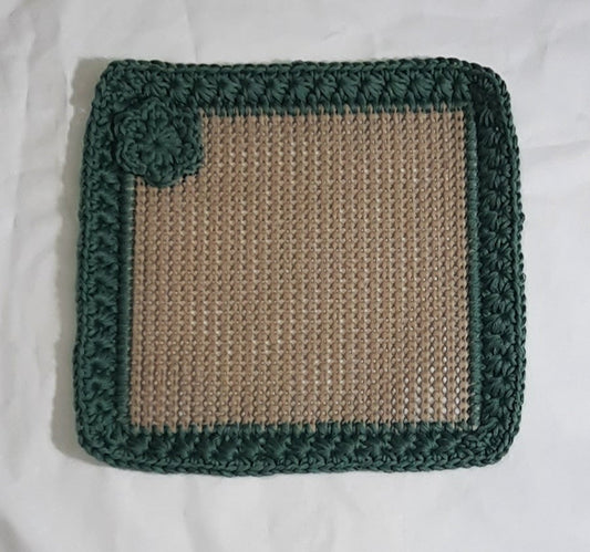 Jar Gripper with Magnet: Green/Brown