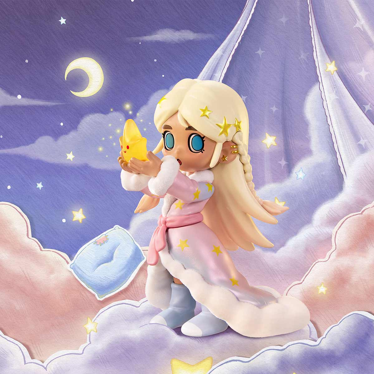 POP MART Lil Peach Riot Sleepover Series Blind Box Figure