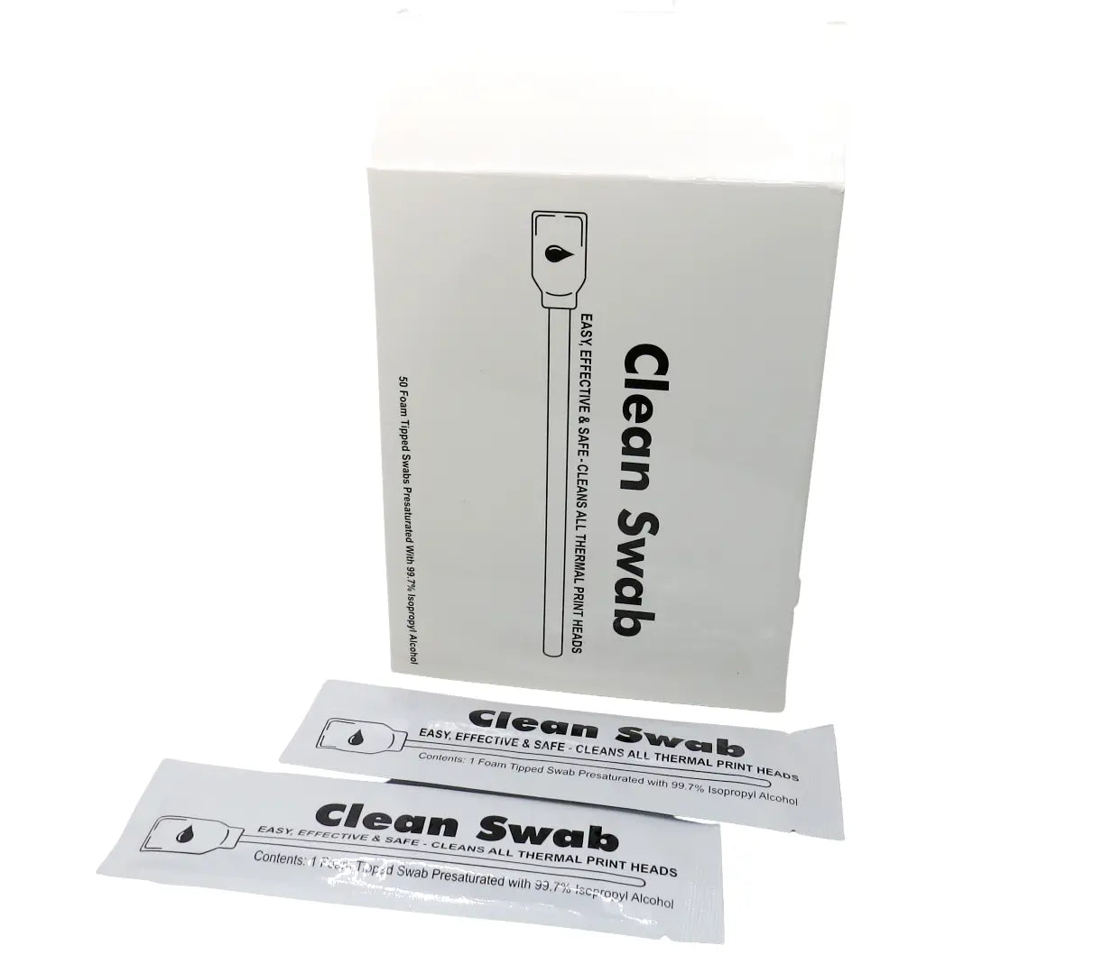 216054 -Presaturated Foam Tip Swabs 50 Swabs Per Pack | Videojet Linx Markem Imaje
