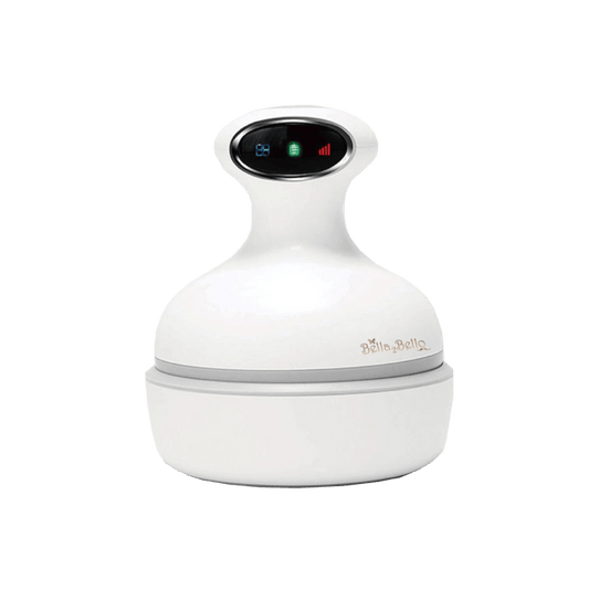 Bella2Bello Armona Electric 3D Vibrating Scalp Head & Body Massager (White) 10386