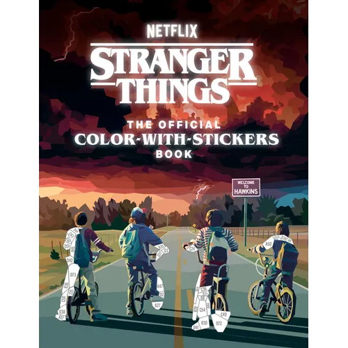 Stranger Things: The Official Color-With-Stickers Book