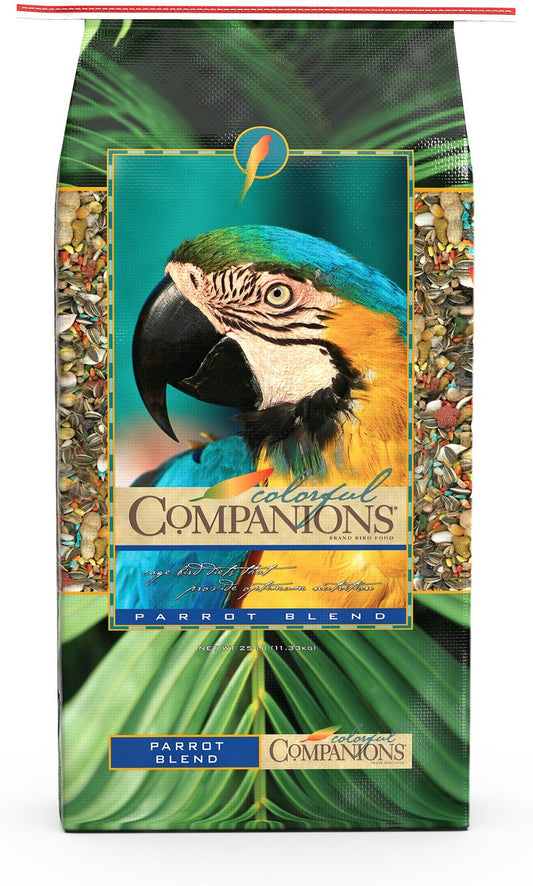 Colorful Companions Parrot Blend Parrot Food, 25-lb bag