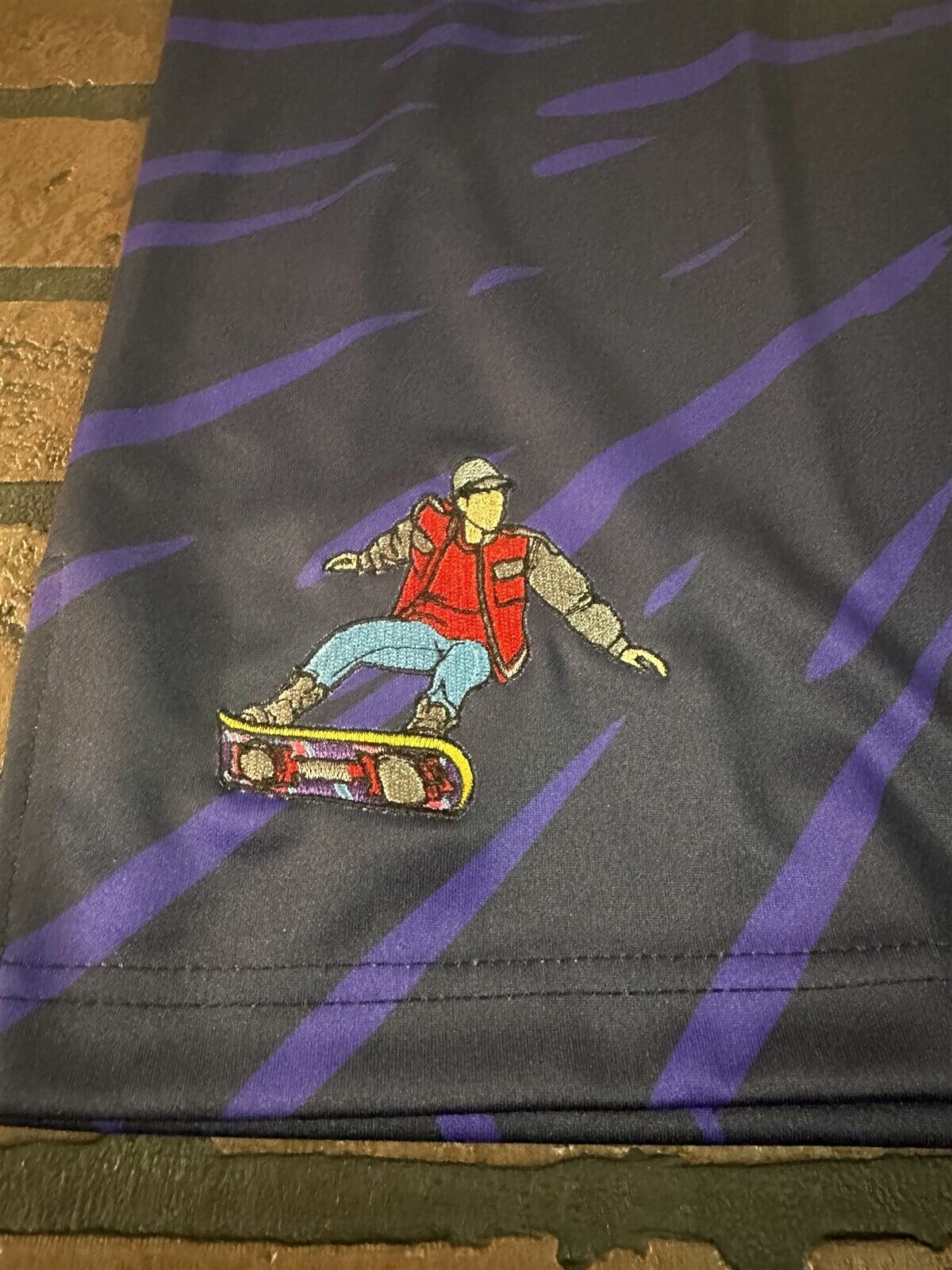 BACK TO THE FUTURE Marty McFly Headgear Classics Basketball Jersey~Never Worn