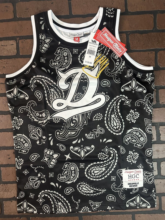 DREAMVILLE Headgear Classics Black Basketball Jersey ~Never Worn~ M