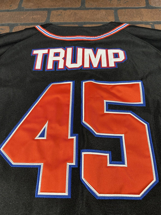 TRUMP USA #45 Headgear Classics Baseball Jersey ~Never Worn~ M L XL XXL
