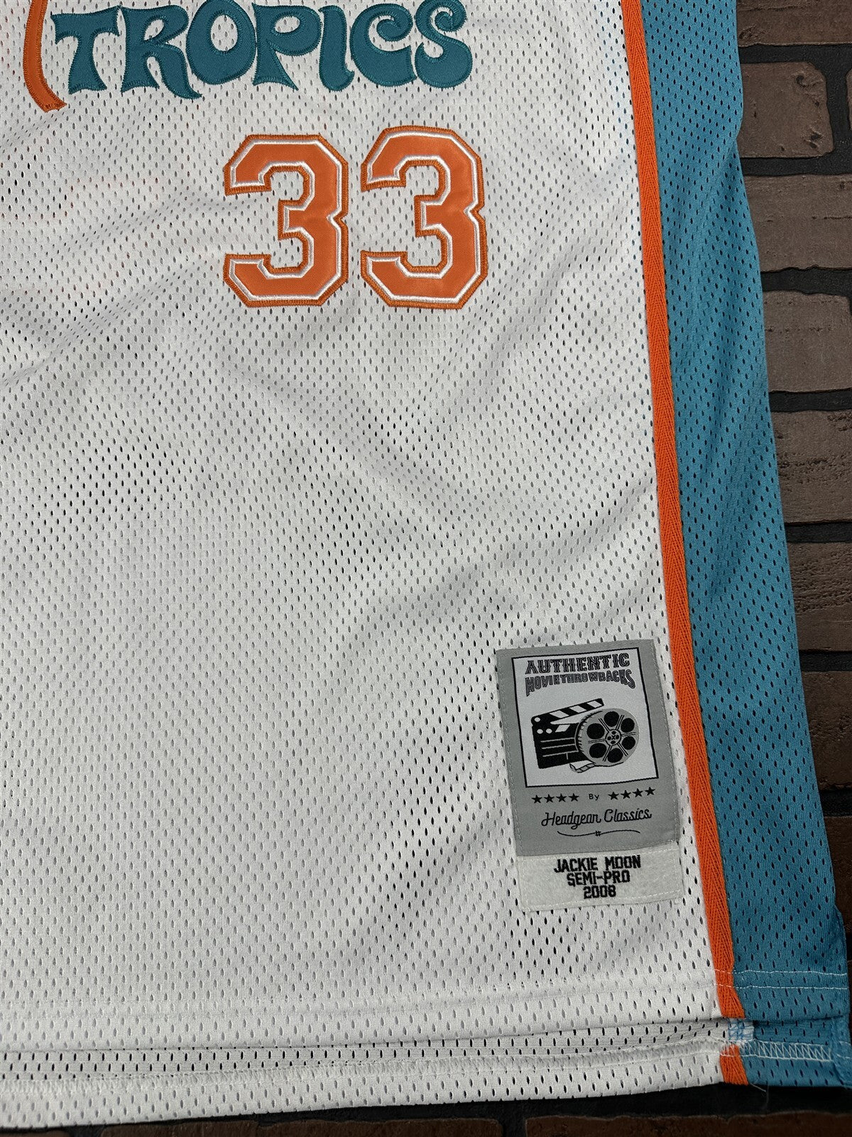 SEMI-PRO Flint Tropics Headgear Classics Basketball Jersey~Never Worn~M L XL 2XL