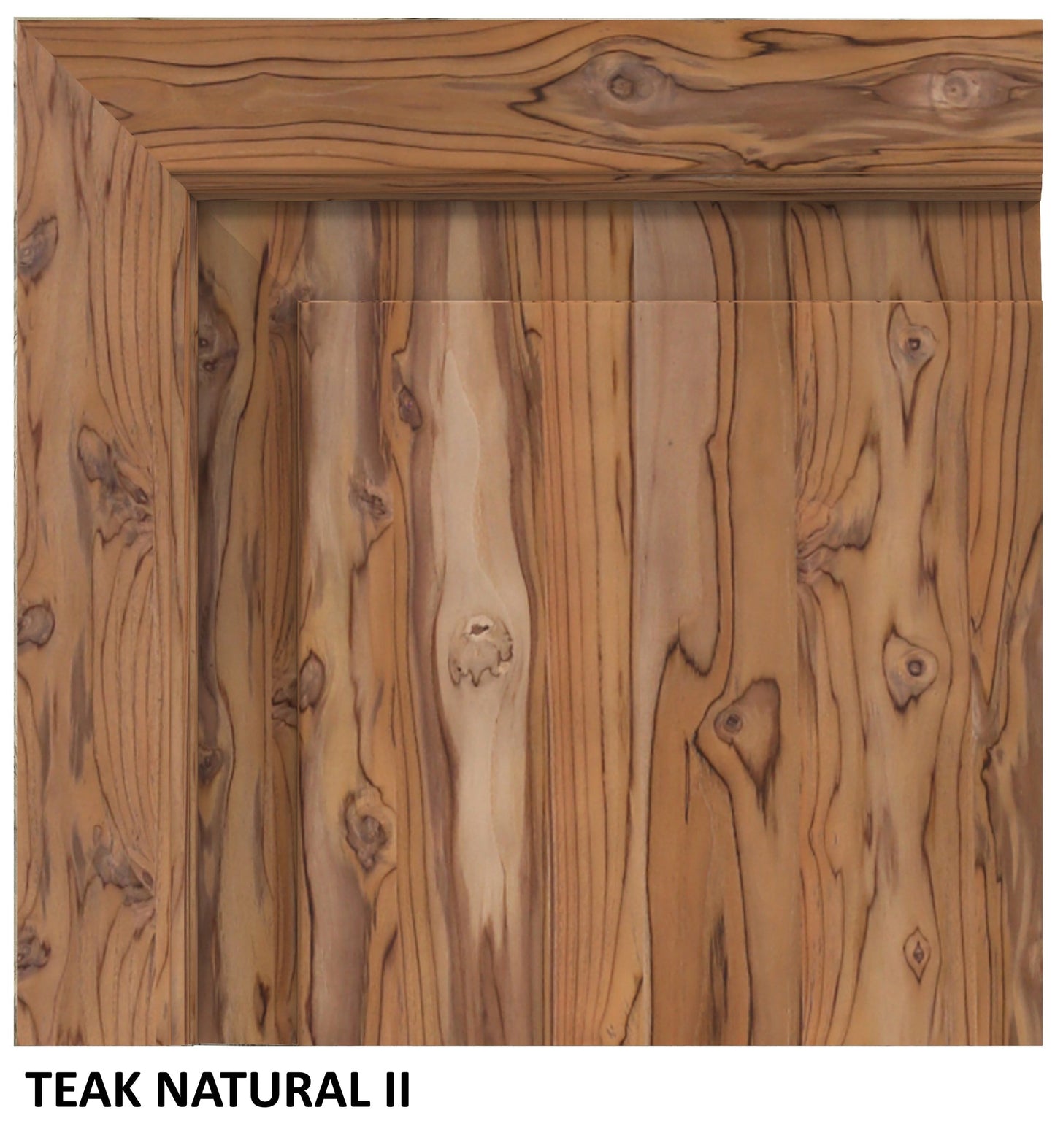 Pinilla Teak Live Edge Dining Bench - Natural