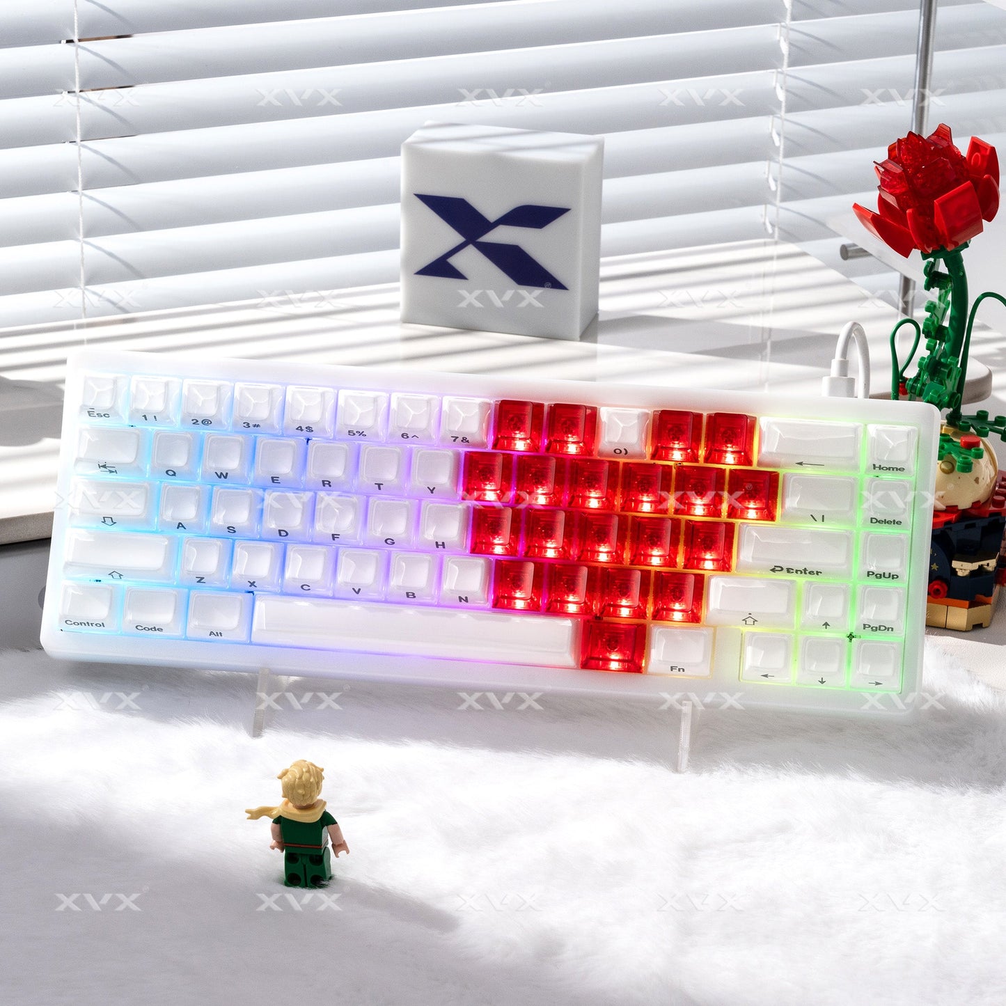 XVX Fizz Kit Cherry Profile Keycaps 21-Key