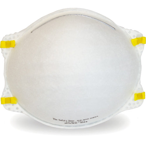 NIOSH N95 Respirator Mask, White, 5 ct